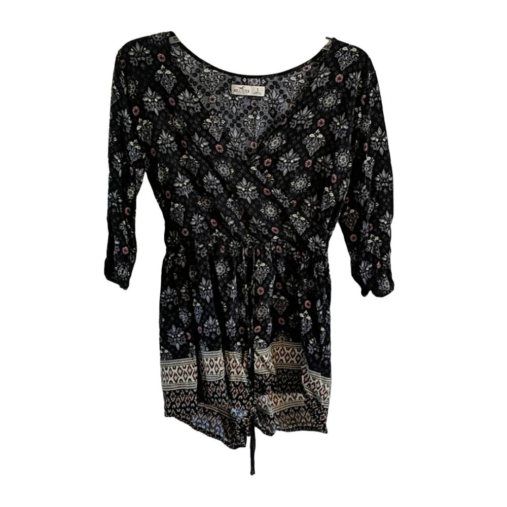 Hollister Printed Romper, S